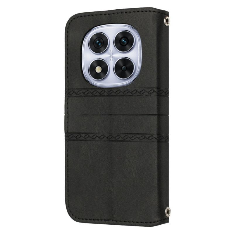 Lederhüllen Xiaomi Redmi Note 14 Pro Plus 5g Handyhülle Fries Und Riemen