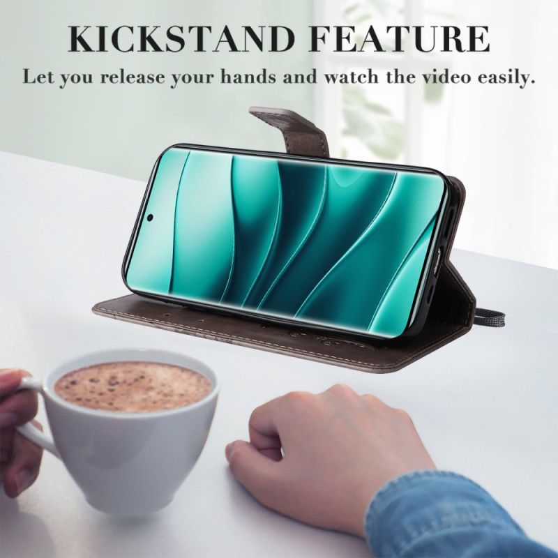 Lederhüllen Xiaomi Redmi Note 14 Pro Plus 5g Riesige Schmetterlinge