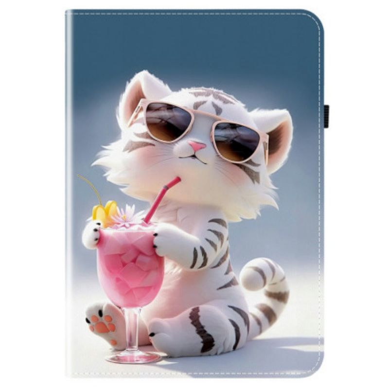 Case Für Samsung Galaxy Tab S10 Fe Plus Cartoon-tiger