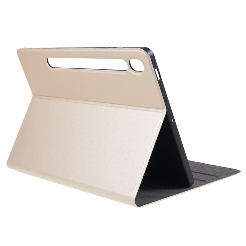 Case Für Samsung Galaxy Tab S10 Fe Plus Lederoptik