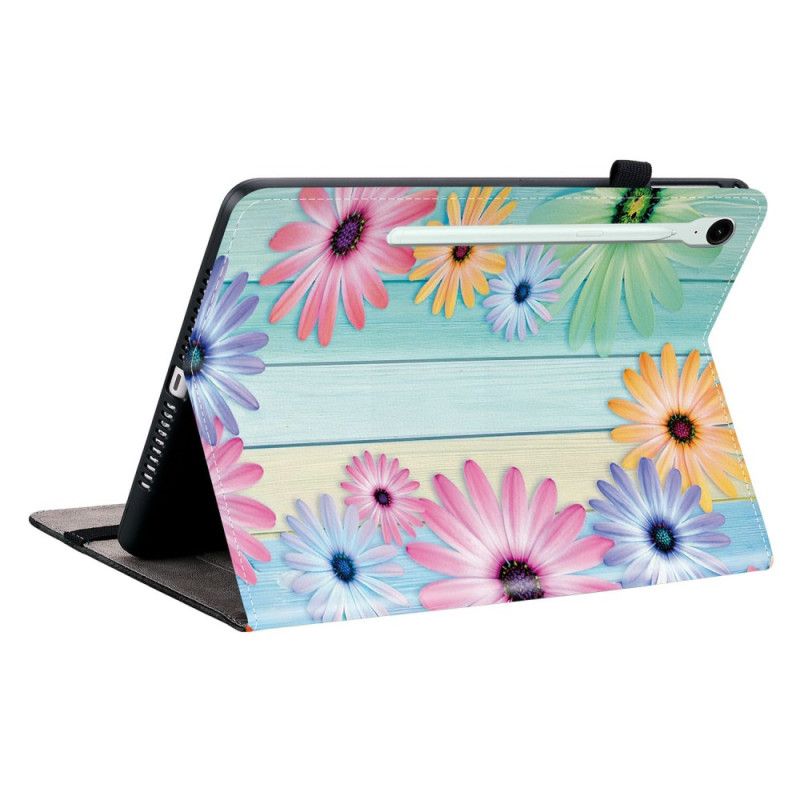 Case Samsung Galaxy Tab S10 Fe Plus Bunte Sonnenblumen
