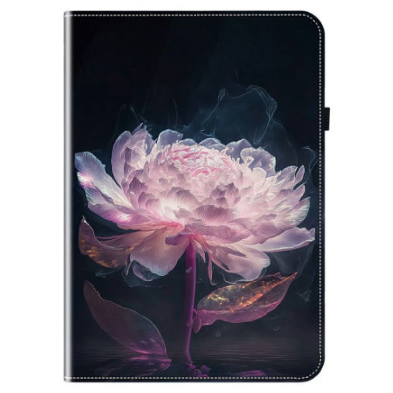 Case Samsung Galaxy Tab S10 Fe Plus Handyhülle Rosa Pfingstrose