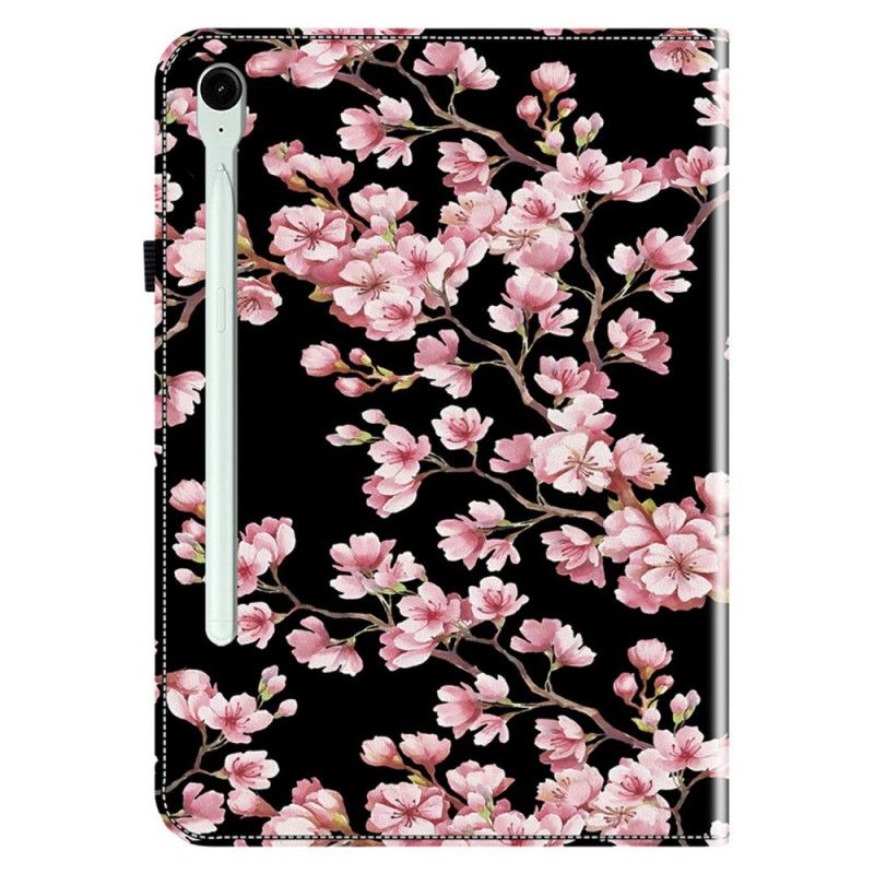 Case Samsung Galaxy Tab S10 Fe Plus Pflaumenblüten