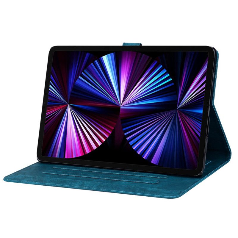 Lederhüllen Samsung Galaxy Tab S10 Fe Plus Katzenmotiv