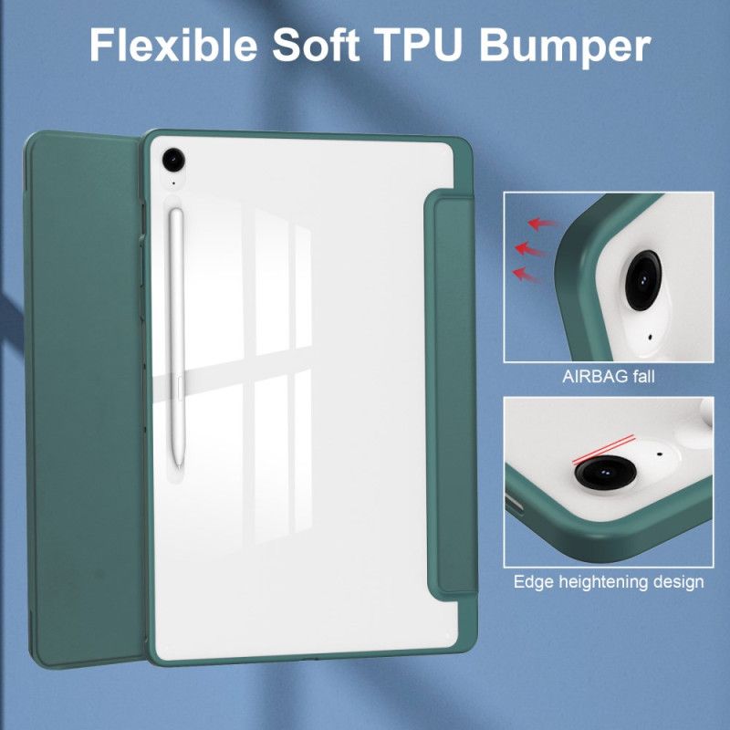 Samsung Galaxy Tab S10 Fe Plus Transparentes Hybridmuster