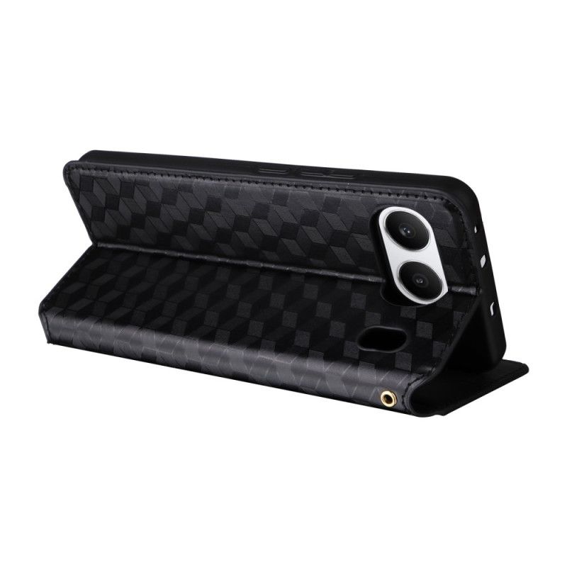 Flip Case Für Oneplus Nord 4 Rautenmuster