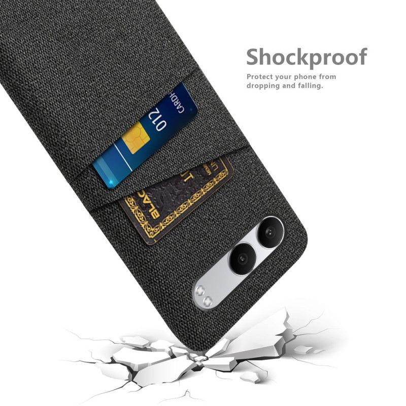 Hülle Für Oneplus Nord 4 Stoffkartenhalter