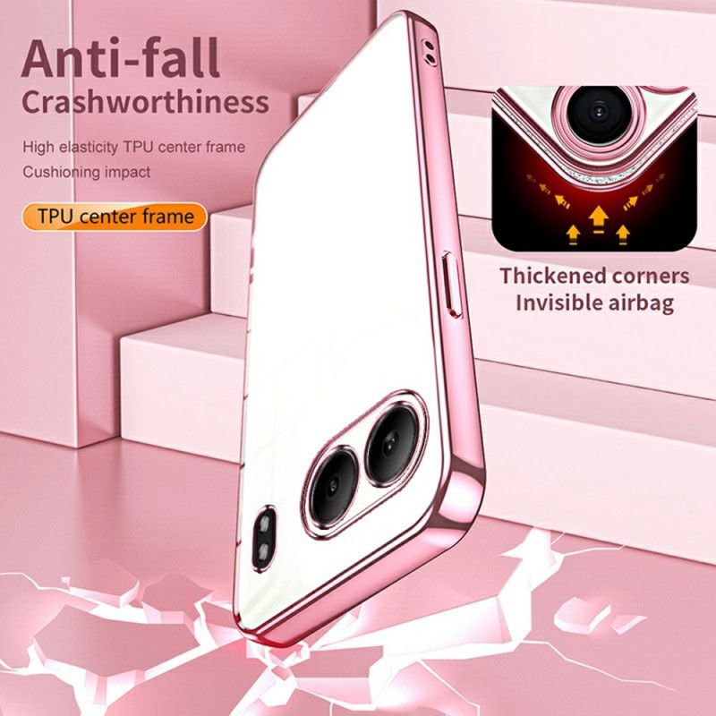 Hülle Oneplus Nord 4 Galvanisierter Rahmen