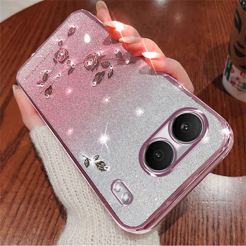 Hülle Oneplus Nord 4 Pailletten Und Strasssteine Von Kadem