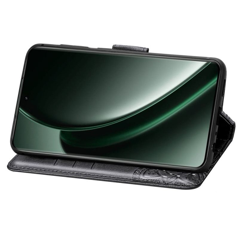 Lederhüllen Für Oneplus Nord 4 Barocker Schmetterling