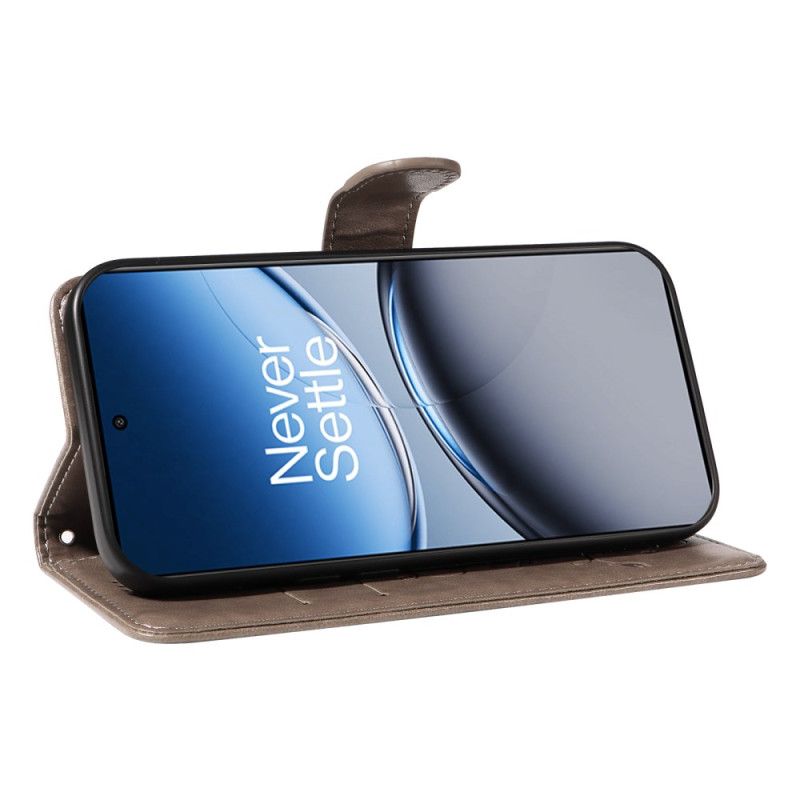 Lederhüllen Oneplus Nord 4 Blumenmuster