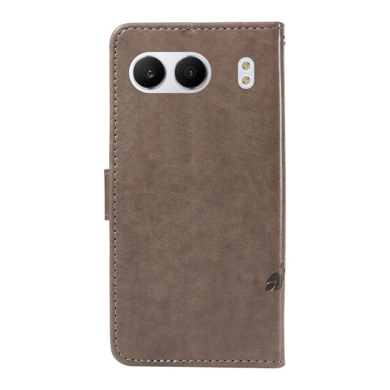 Lederhüllen Oneplus Nord 4 Blumenmuster