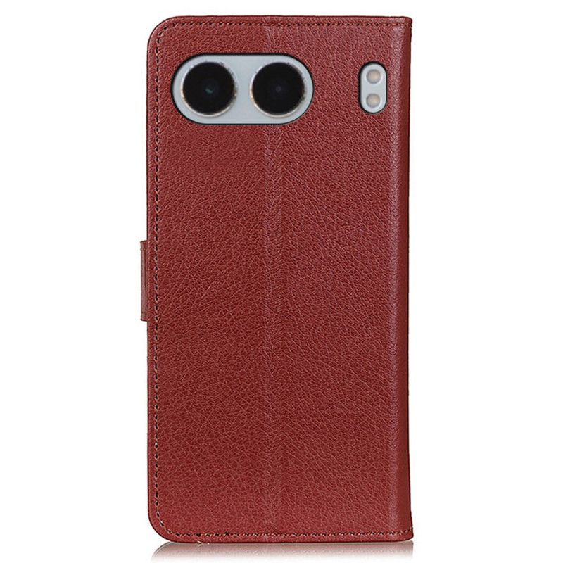 Lederhüllen Oneplus Nord 4 Traditionelles Kunstleder