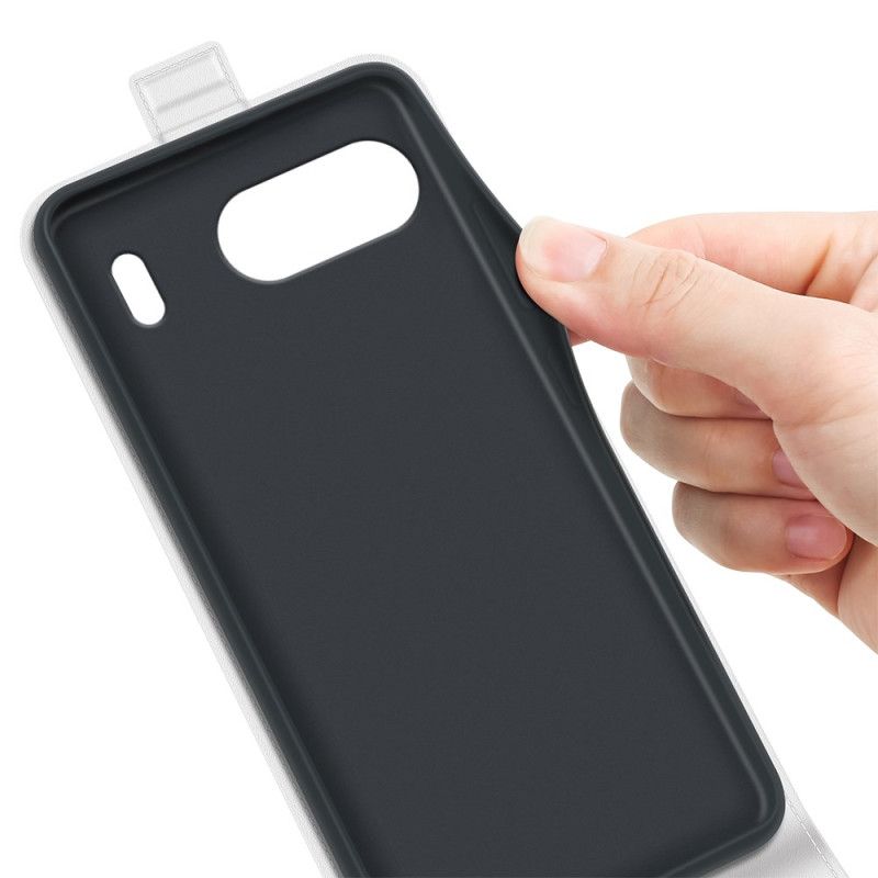 Lederhüllen Oneplus Nord 4 Vertikale Klappe