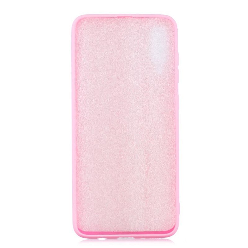 Hülle Für Samsung Galaxy A70 Schwarz Flexible Silikonbonbonfarben