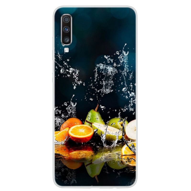 Hülle Für Samsung Galaxy A70 Zitrusspritzer