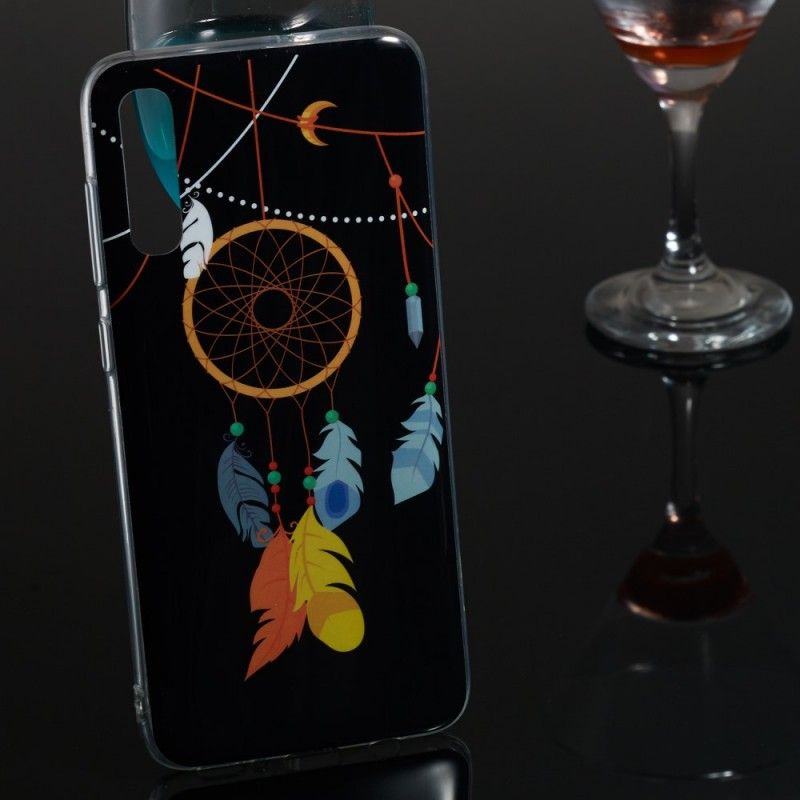 Hülle Samsung Galaxy A70 Einzigartiger Fluoreszierender Traumfänger