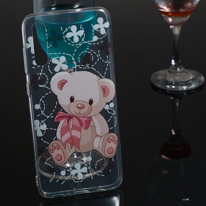 Hülle Samsung Galaxy A70 Handyhülle Hübscher Teddybär