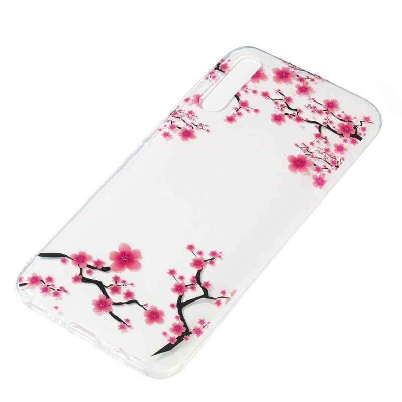 Hülle Samsung Galaxy A70 Handyhülle Pflaumenblüten