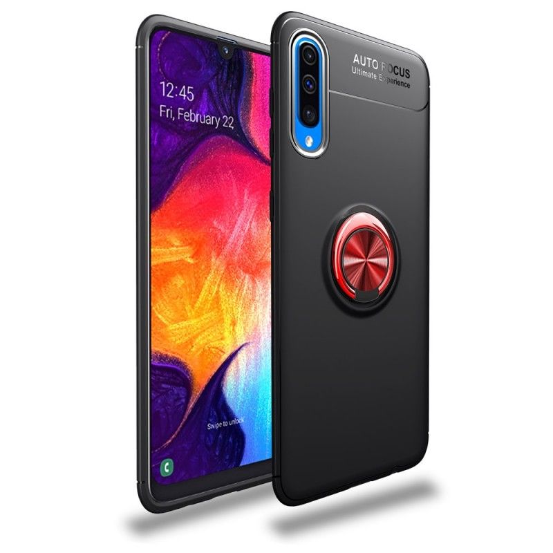 Hülle Samsung Galaxy A70 Schwarz Drehring