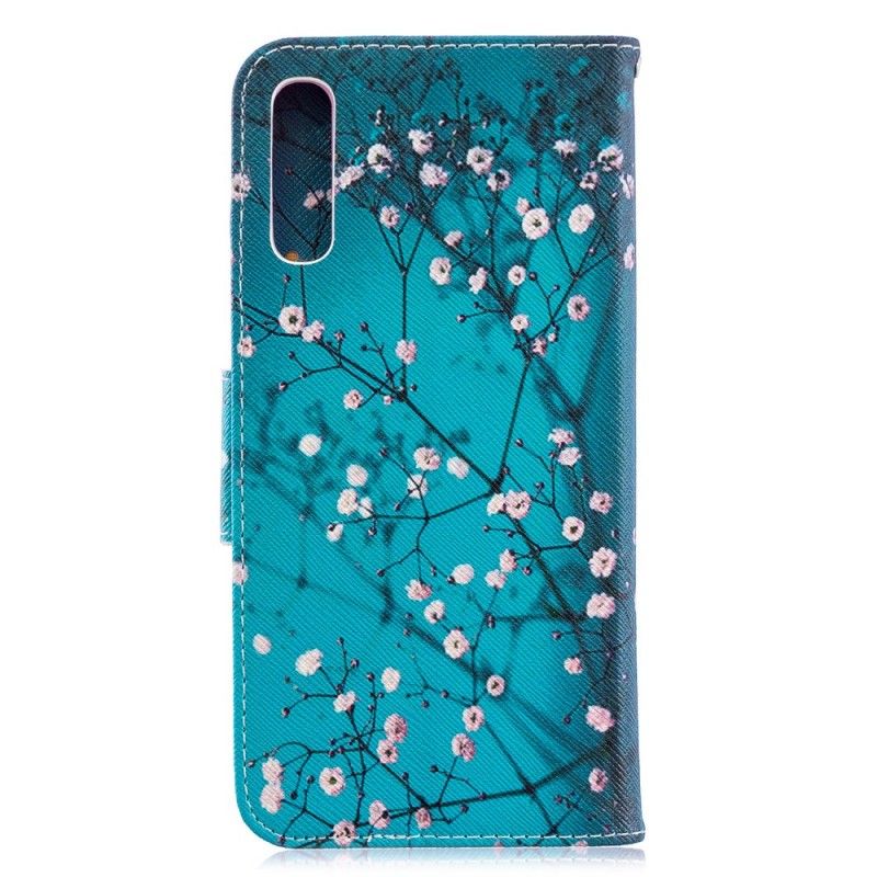 Lederhüllen Samsung Galaxy A70 Blühender Baum
