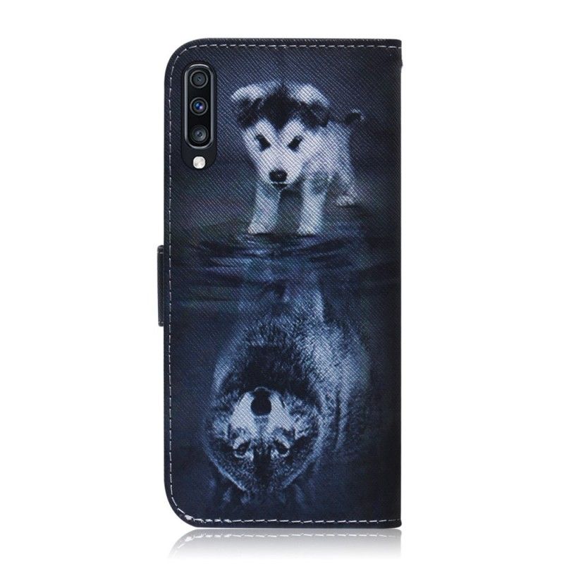 Lederhüllen Samsung Galaxy A70 Ernesto Der Wolf