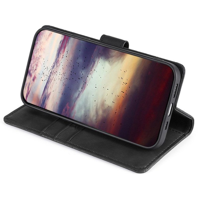 Flip Case Für Xiaomi 12T / 12T Pro Hautberührungskrokodil