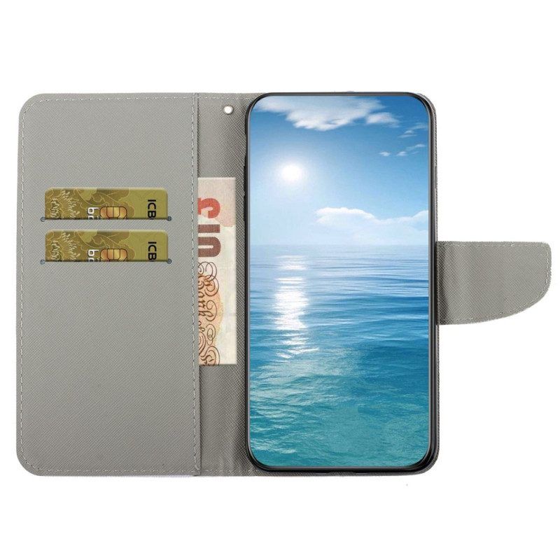Flip Case Für Xiaomi 12T / 12T Pro Löwenzahnliebe