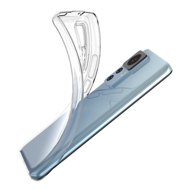 Hülle Für Xiaomi 12T / 12T Pro Transparentes Flexibles Silikon