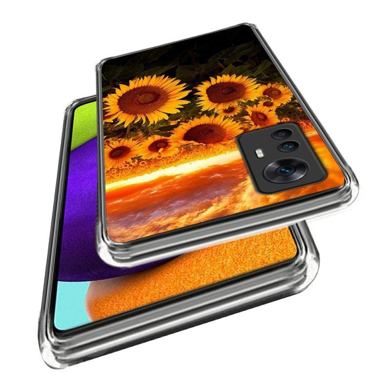 Hülle Für Xiaomi 12T / 12T Pro Variation Sonnenblumen