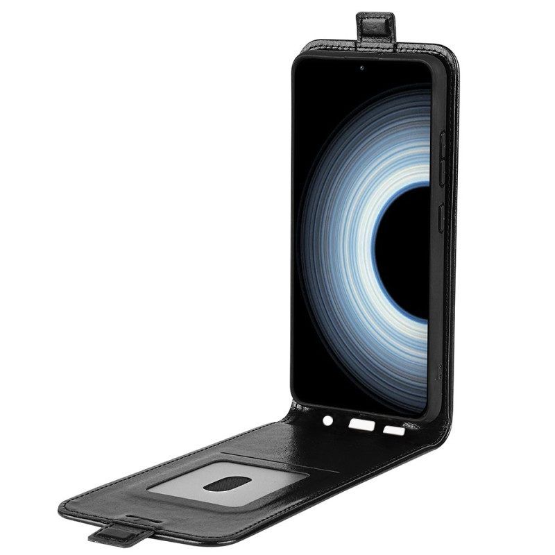 Lederhüllen Für Xiaomi 12T / 12T Pro Flip Case Vertikale Klappe