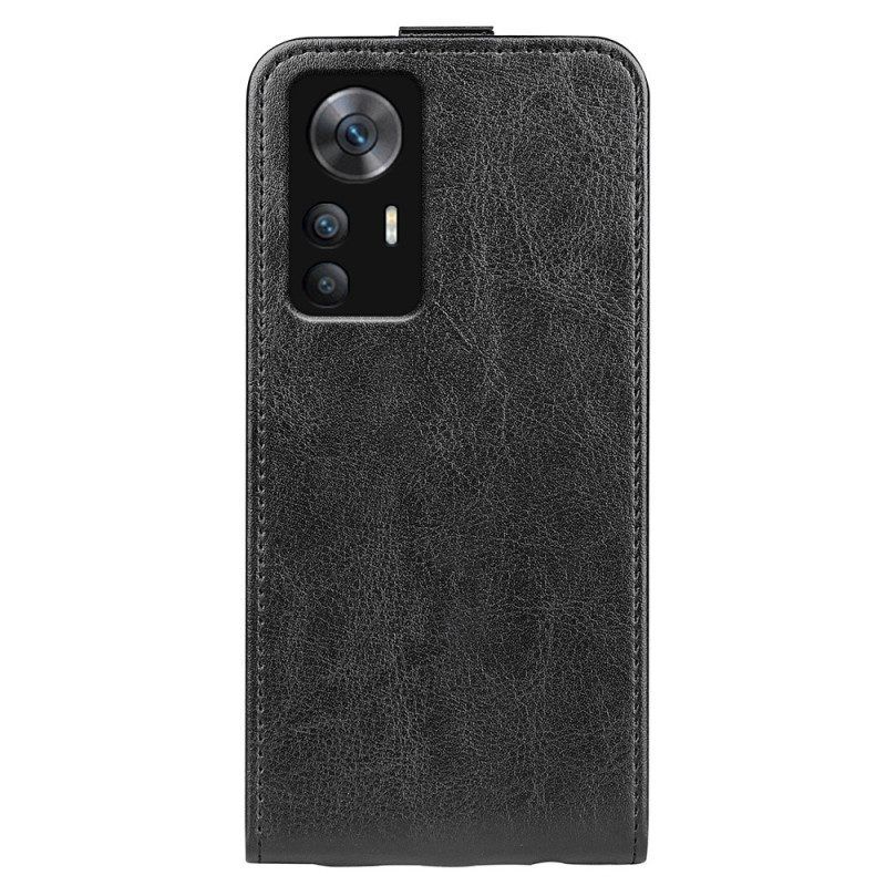 Lederhüllen Für Xiaomi 12T / 12T Pro Flip Case Vertikale Klappe