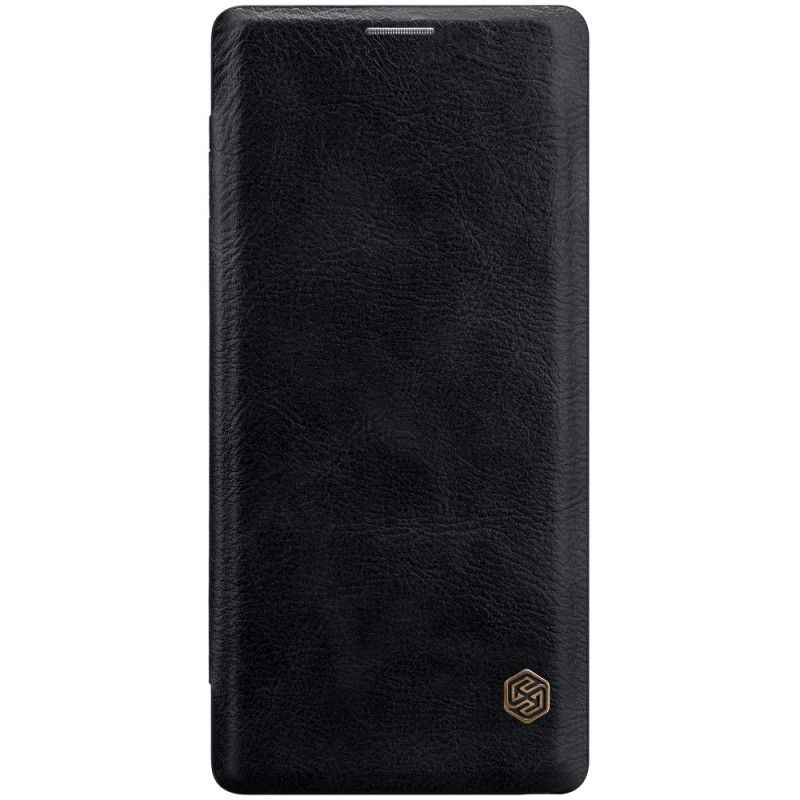 Flip Case Für Samsung Galaxy Note 9 Schwarz Nillkin-Qin-Serie