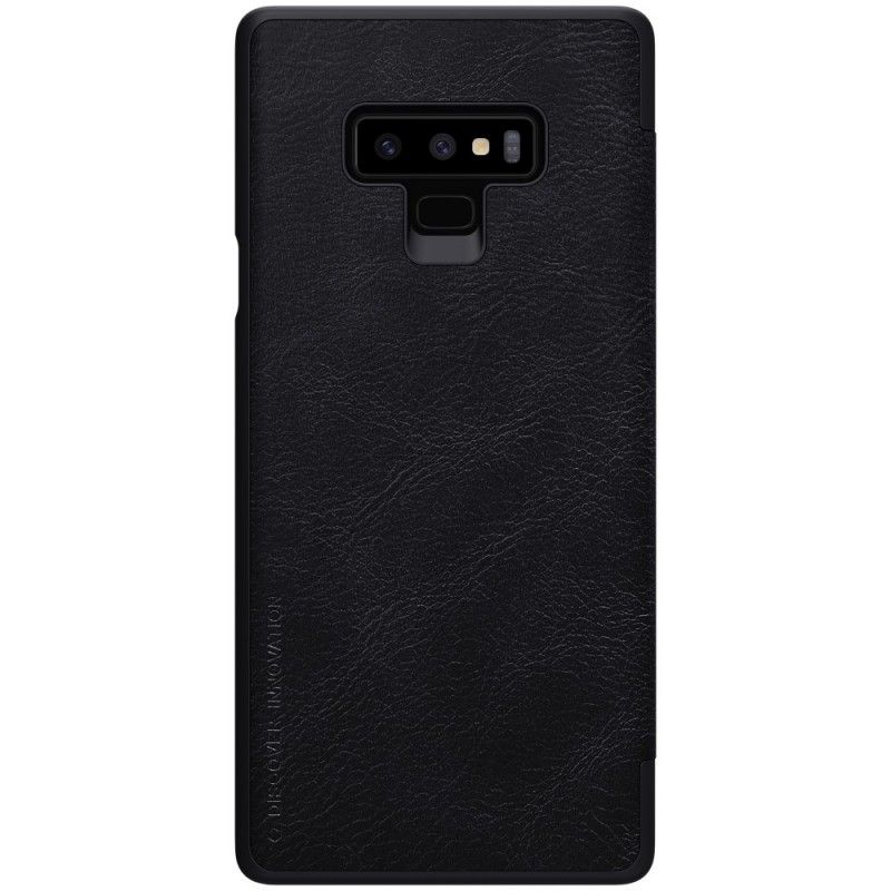 Flip Case Für Samsung Galaxy Note 9 Schwarz Nillkin-Qin-Serie