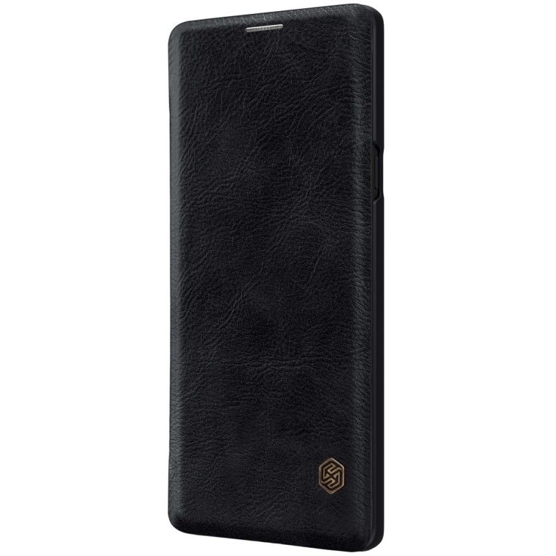 Flip Case Für Samsung Galaxy Note 9 Schwarz Nillkin-Qin-Serie