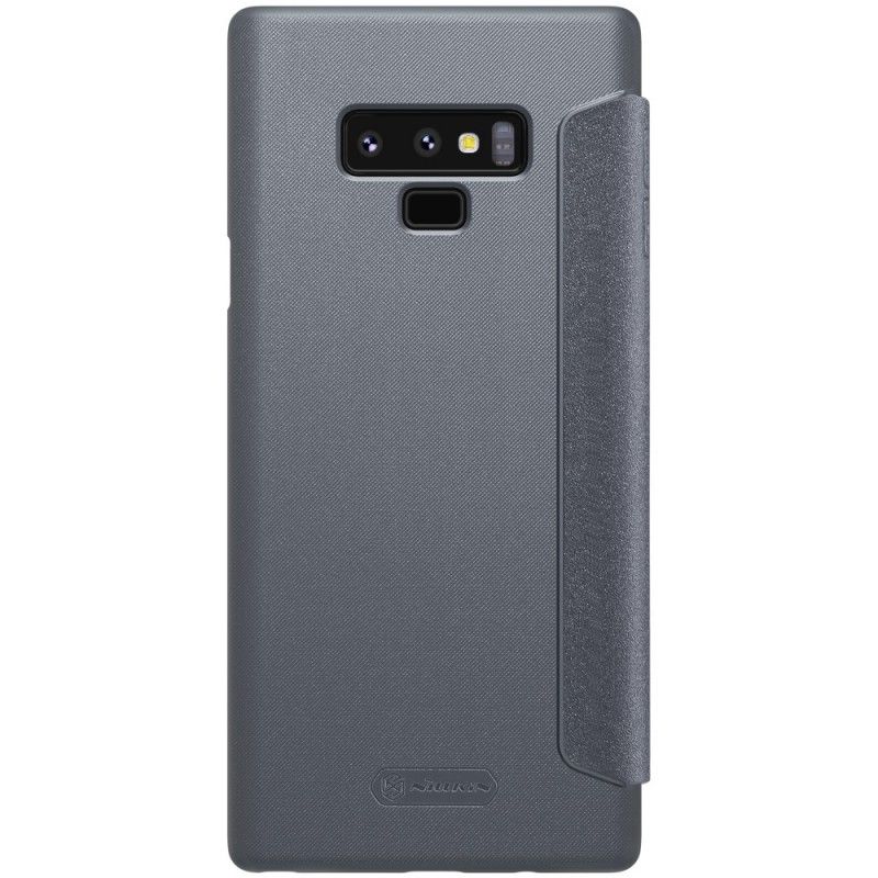 Flip Case Samsung Galaxy Note 9 Weiß Handyhülle Nillkin