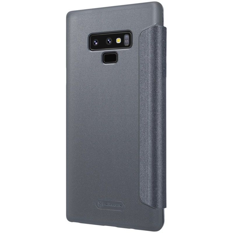 Flip Case Samsung Galaxy Note 9 Weiß Handyhülle Nillkin