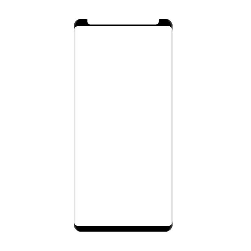 Gebogener 3D-Schild Aus Gehärtetem Glas Samsung Galaxy Note 9 Schwarz