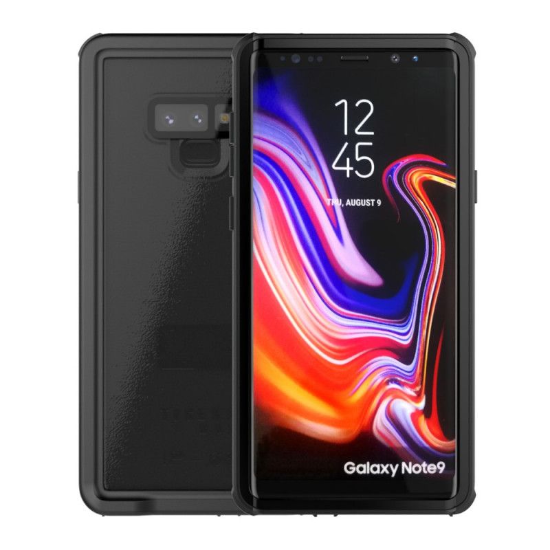 Hülle Für Samsung Galaxy Note 9 Magenta Wasserdicht 2M Mit Riemen