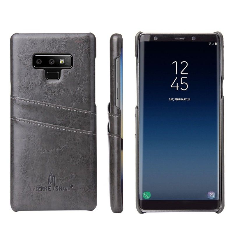 Hülle Samsung Galaxy Note 9 Braun Feurige Shann-Beutel