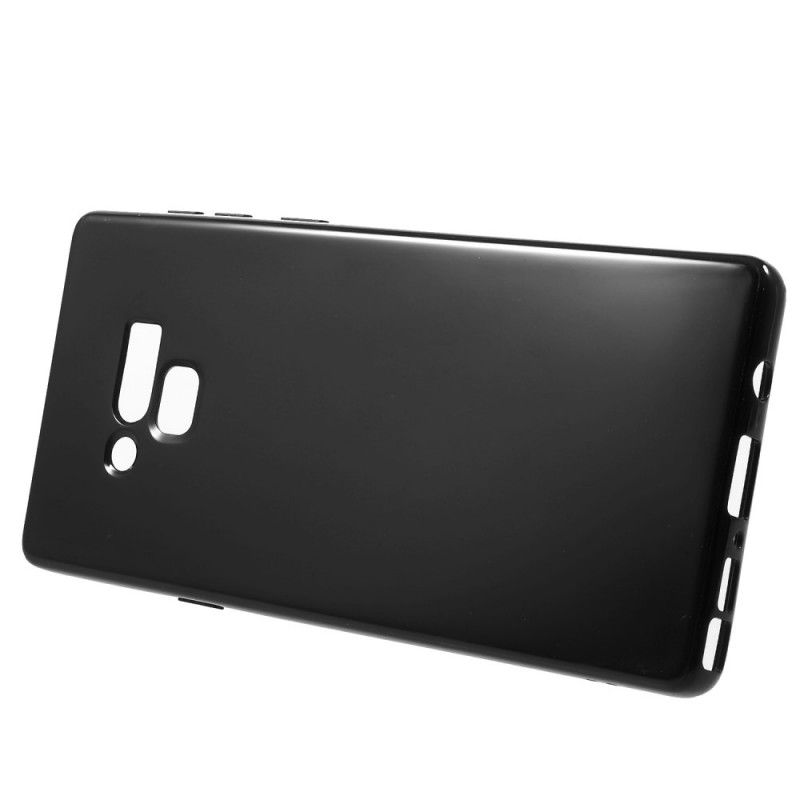 Hülle Samsung Galaxy Note 9 Magenta Glänzendes Silikon