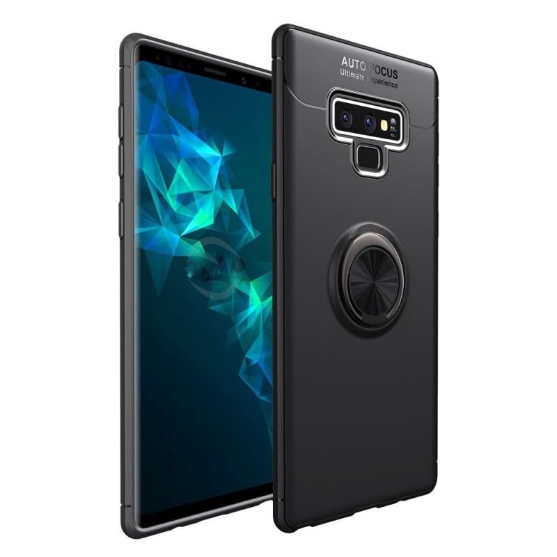 Hülle Samsung Galaxy Note 9 Schwarz Handyhülle Drehring