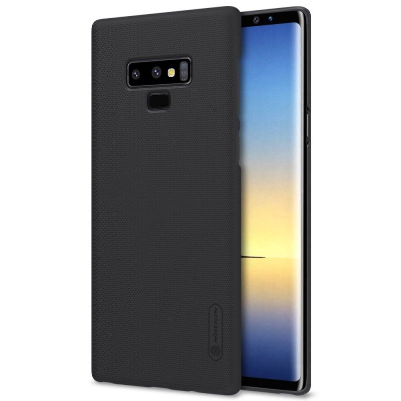 Hülle Samsung Galaxy Note 9 Schwarz Starrer Gefrosteter Nillkin