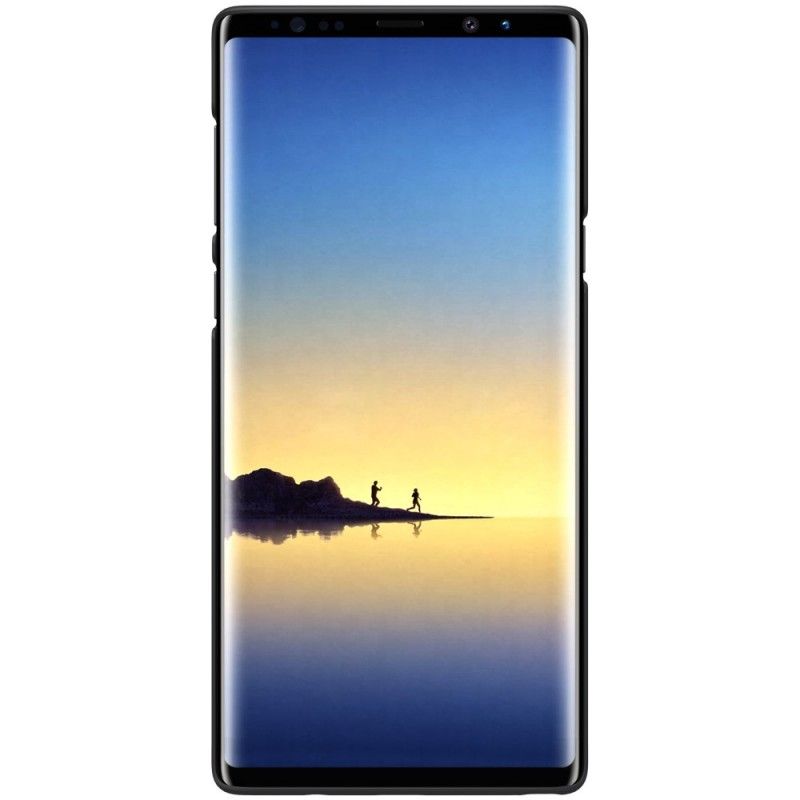 Hülle Samsung Galaxy Note 9 Schwarz Starrer Gefrosteter Nillkin