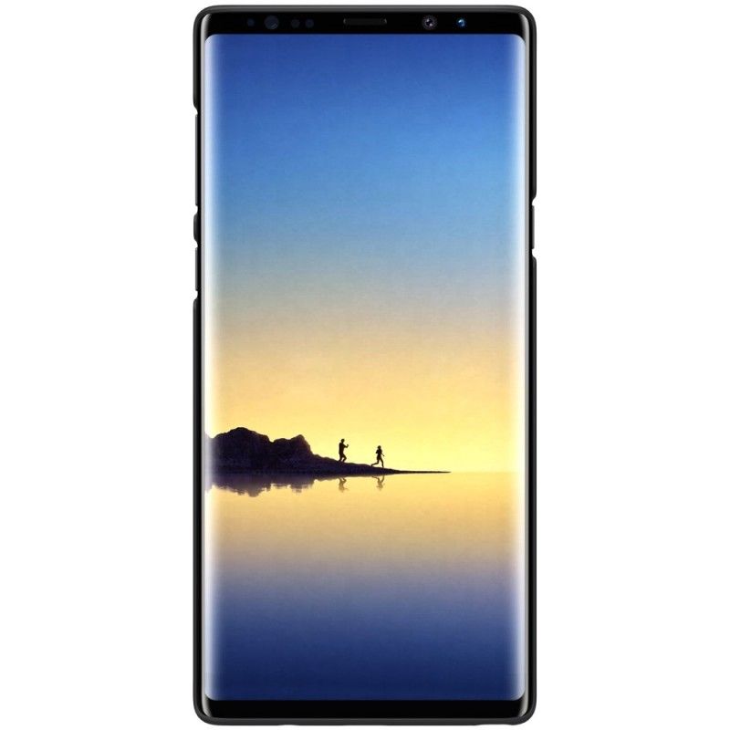 Hülle Samsung Galaxy Note 9 Schwarz Starrer Gefrosteter Nillkin