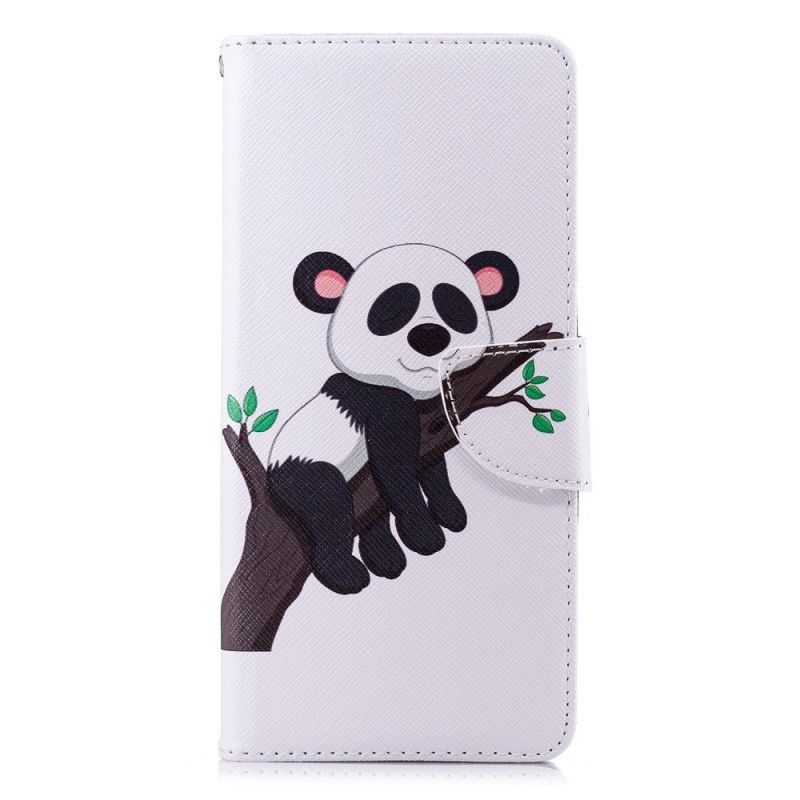 Lederhüllen Für Samsung Galaxy Note 9 Fauler Panda