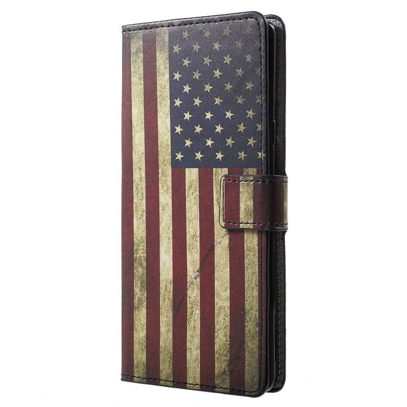 Lederhüllen Samsung Galaxy Note 9 Usa-Flagge