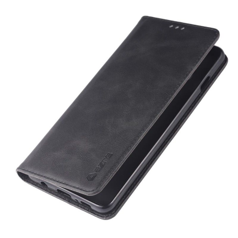 Flip Case Samsung Galaxy S10E Schwarz Retro-Azns