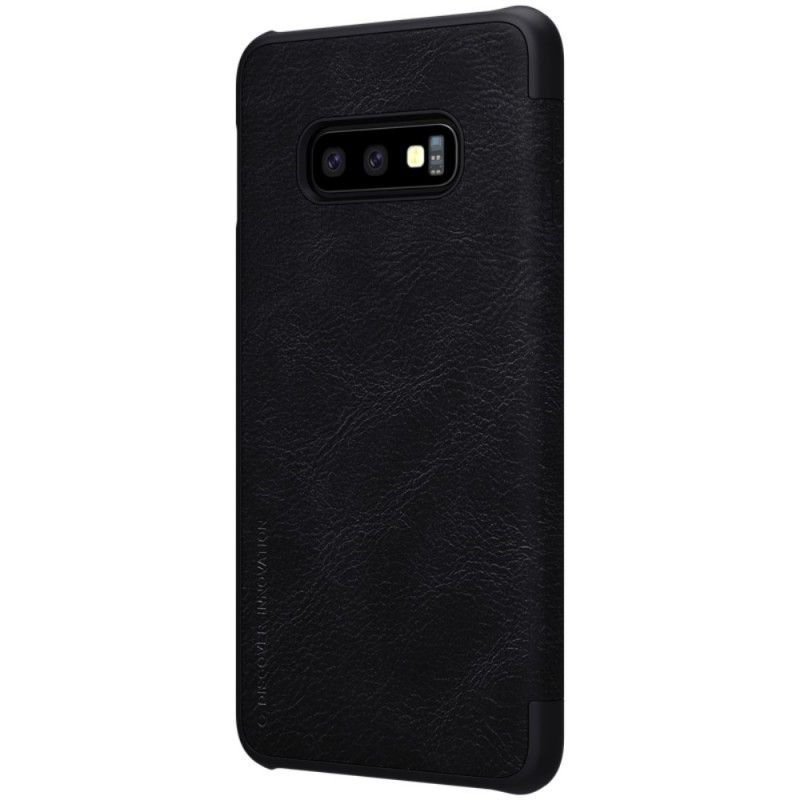 Flip Case Samsung Galaxy S10E Weiß Nillkin-Qin-Serie