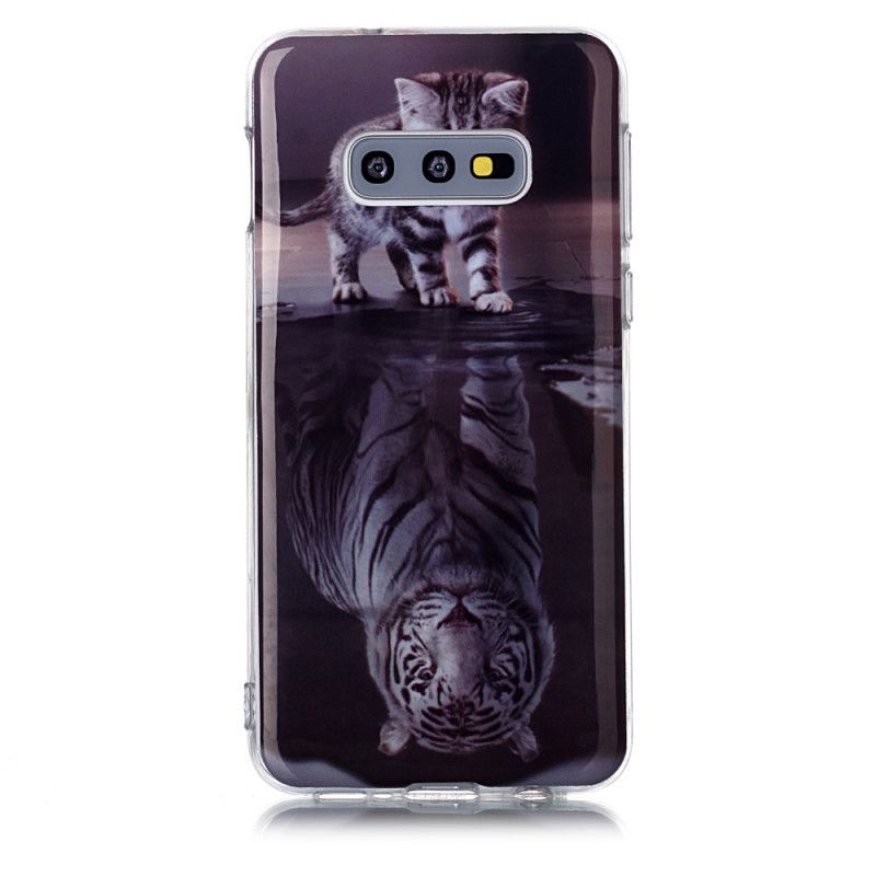 Hülle Samsung Galaxy S10E Ernest Der Tiger